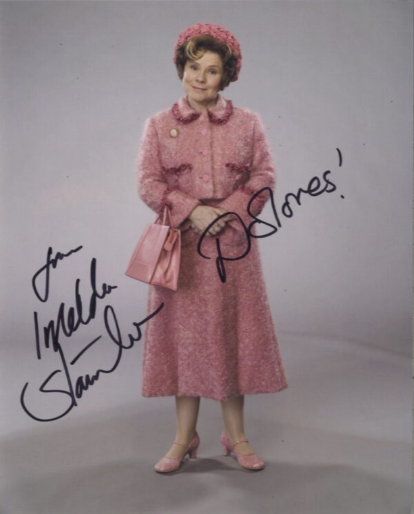 imelda Staunton harry potter signed photo.shanks autographs