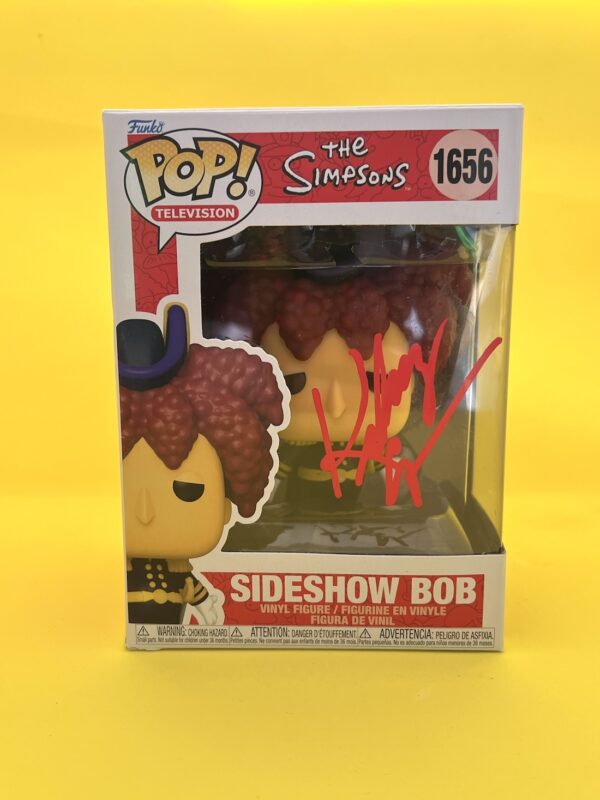 Kelsey grammer sideshow bob pop signed .shanks autographs