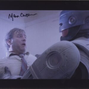 mark carlton 'miller' Robocop signed photograph. shanks autographs