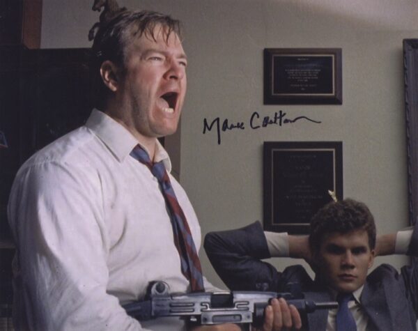 mark carlton 'miller' Robocop signed photograph. shanks autographs