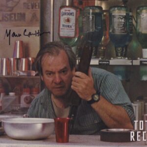 mark carlton 'total recall' signed photo.shanks autographs