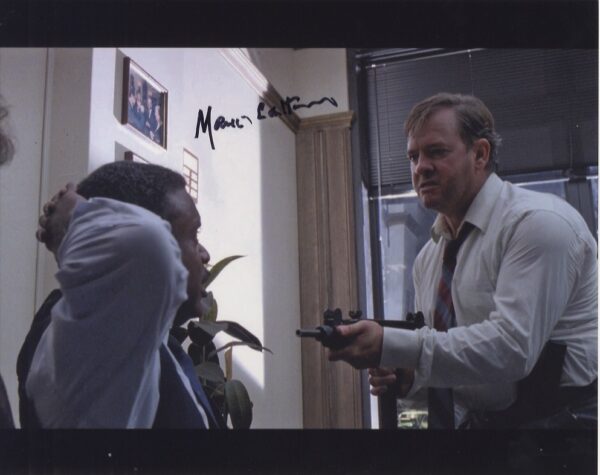 mark carlton 'miller' Robocop signed photograph. shanks autographs