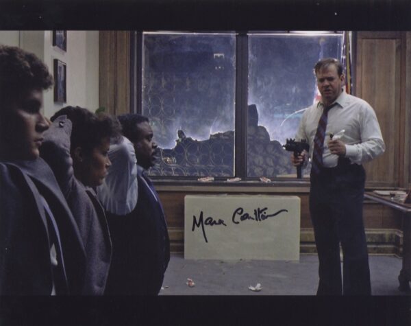 mark carlton 'miller' Robocop signed photograph. shanks autographs