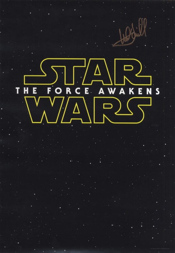 mark Hamill signed Star Wars.shanks autographs