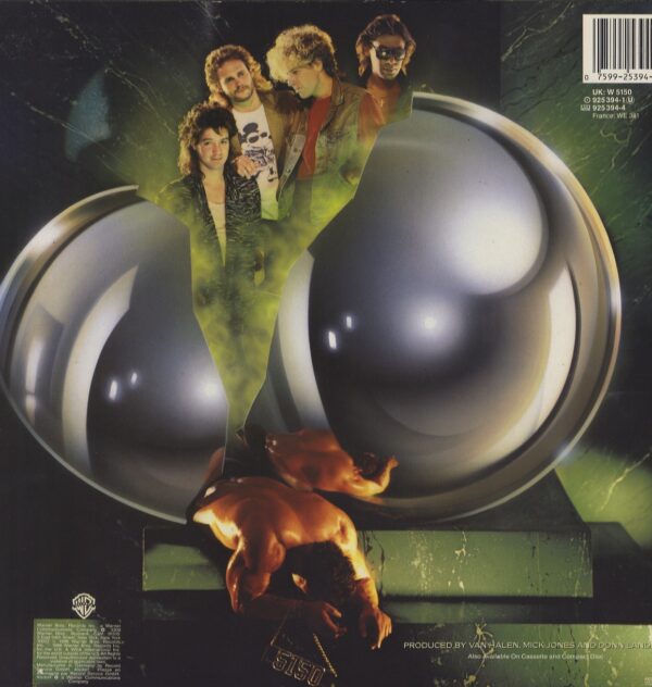 Sammy Hagar  'Van Halen 5150' Signed vinyl - Image 2