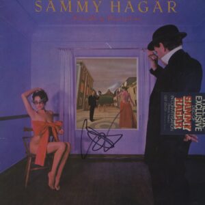 sammy hagar signed vinyl,shanks autographs
