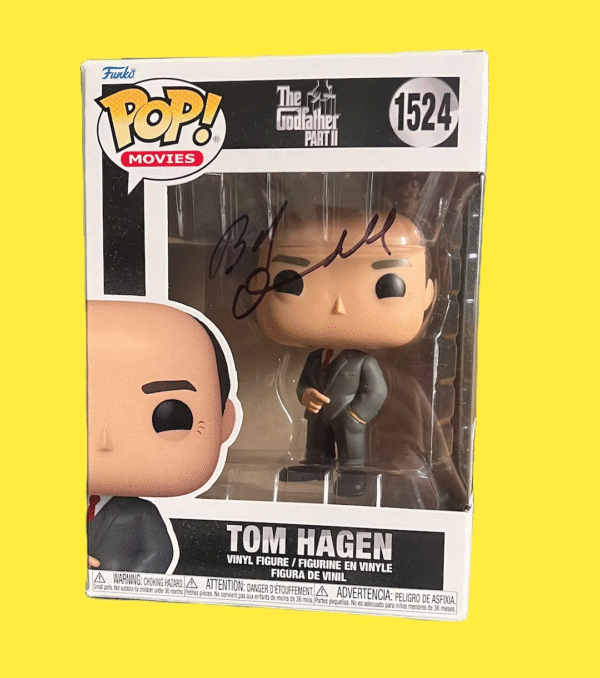 Robert Duvall signed Funko pop tom hagen godfather.shanks autographs