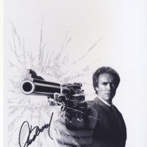 CLINT EASTWOOD SIGNED PHOTO.SHANKS AUTOGRAPHS