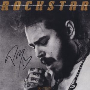 POST MALONE SIGNED PHOTO.SHANKS AUTOGRAPHS