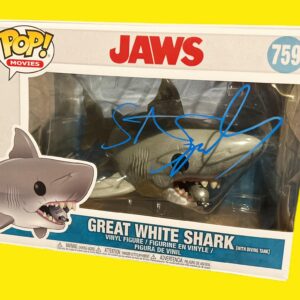 jaws signed pop funko Steven spielberg.shanks autographs