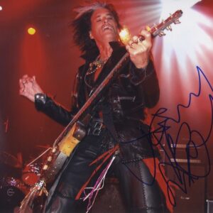aerosmith joe Perry signed photograph autograph.shanks autographs