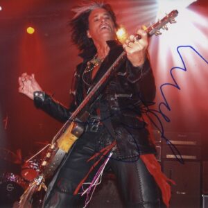 aerosmith joe Perry signed photograph autograph.shanks autographs