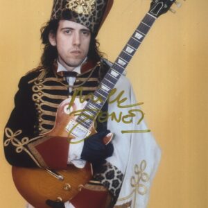 Mick Jones signed photo, the clash . shanks autographs