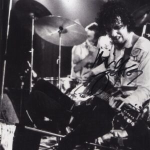 Mick Jones signed photo, the clash . shanks autographs