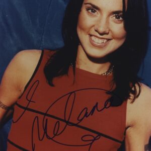 Melanie c spice girls signed photo