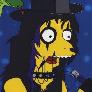 Alice Cooper signed photo.shanks autographs