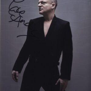 andy bell erasure signed photo.shanks autogrpahs