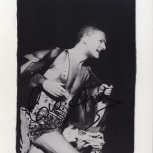 andy bell erasure signed photo.shanks autogrpahs