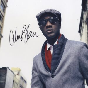 aloe black signed photo.shanks autographs