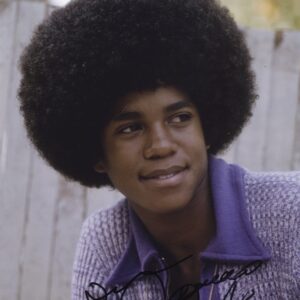 jermaine jackson signed photo.shanks autographs