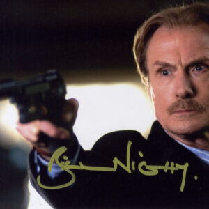 bill Nighy signed photo
