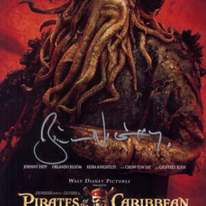 bill Nighy signed photo