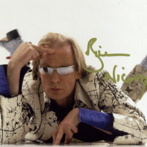 bill Nighy signed photo