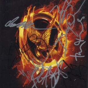 hunger games cast signed .shanks autographs