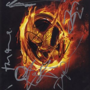 hunger games cast signed .shanks autographs