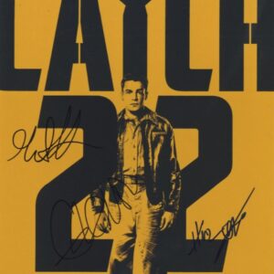 catch 22 series signed photo.shanks autographs