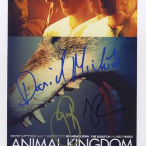 animal kingdom signed photo.shanks autograhsp