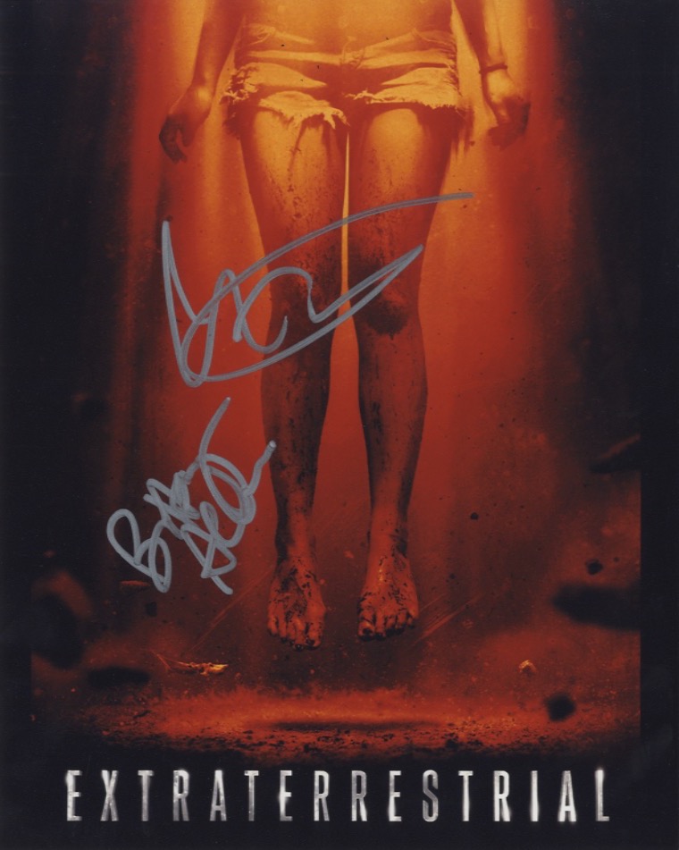 extraterrestrial signed photo
