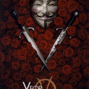 Hugo weaving signed 11x14 photo.Shanks Autographs