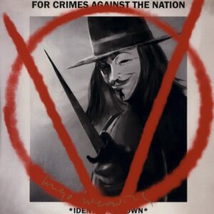 Hugo weaving signed 12x18 photo.Shanks Autographs