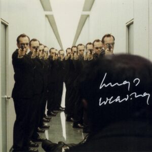 Hugo weaving signed 8x10 photo.Shanks Autographs