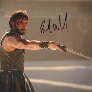 Paul mescal signed photo. gladiator 2