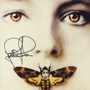 Jodie foster signed photo. silence of the lambs.shanks autographs