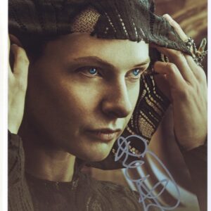 Rebecca Ferguson signed photo.shanks autograph