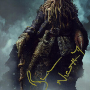 BILL NIGHY DAVY JONES SIGNED PHOTO