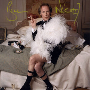 BILL NIGHY SIGNED PHOTOGRAPH.SHANKS AUTOGRAPHS
