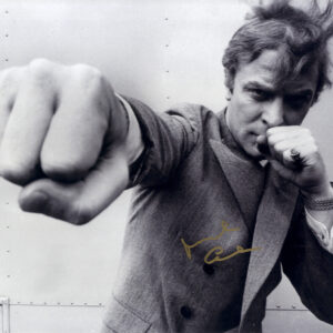 Michael caine signed photo.shanks autographs