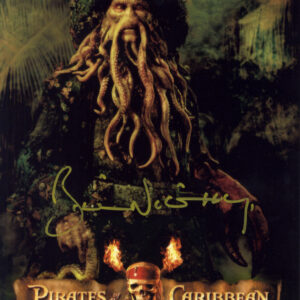 BILL NIGHY DAVY JONES SIGNED PHOTO