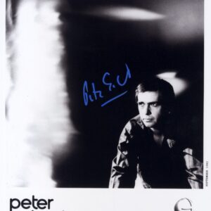 Peter Gabriel signed photo.autographs and memorabilia_ shanks autographs