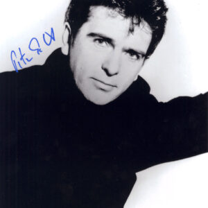 Peter Gabriel signed photo.autographs and memorabilia_ shanks autographs