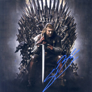 sean bean signed boromir lord of the rings .shanks autographs