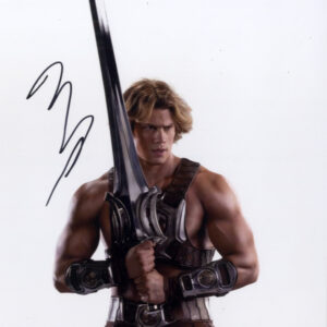 Nicholas Galitzine - masters of the universe - He-man signed photograph. shanks autographs