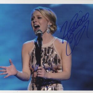 Hollie Jessica Cavanagh signed American idol.shanks autographs