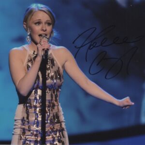 Hollie Jessica Cavanagh signed American idol.shanks autographs