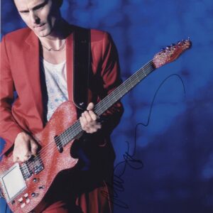 Matt bellamy MUSE signed photo