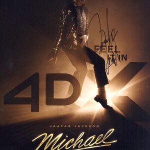 Jaafar Jackson 'Michael' signed photograph biopic.shanks autographs